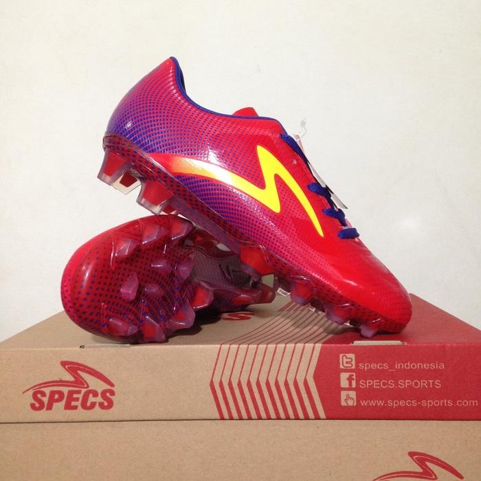 Sepatu Bola Anak Specs Swervo Thunder Bolt Junior Emperor Red 100731 - JwnuKd