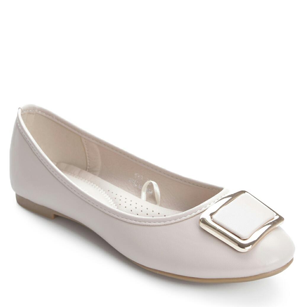 Connexion Sepatu Flatshoes Wanita - Cream