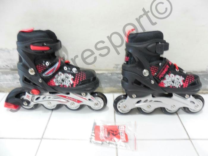 (Best Seller) Sepatu Roda Anak Merk Power Size M Ukuran 35-38 Bisa Model Bajaj