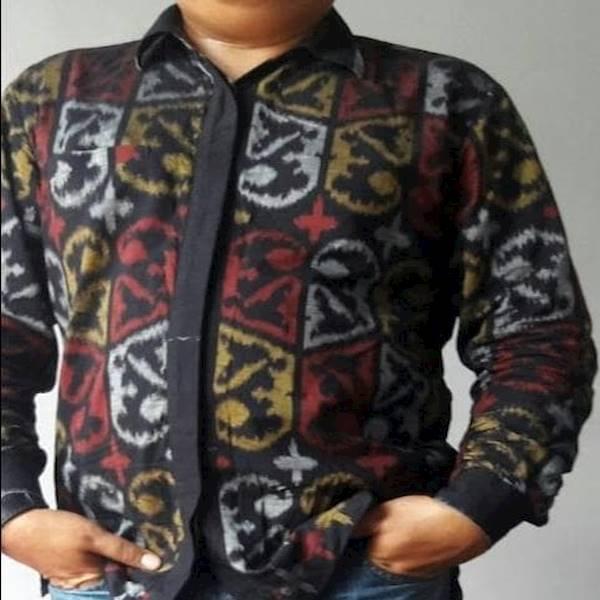 Kain Tenun Batik Gorga Motif Khas Sumut- Batak