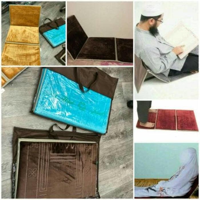 Sajadah Sandar / Sajadah duduk / Sajadah Sandaran termurah di Surabaya