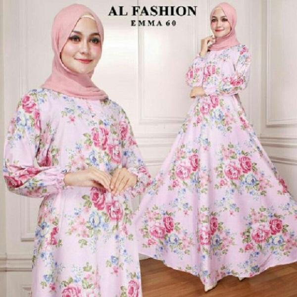 Maxi Emma 60 - Baju Muslim - Gamis Syari - Busana Muslimah