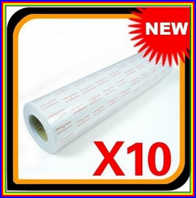 Kertas Label Harga 1 Baris Isi 10 Roll