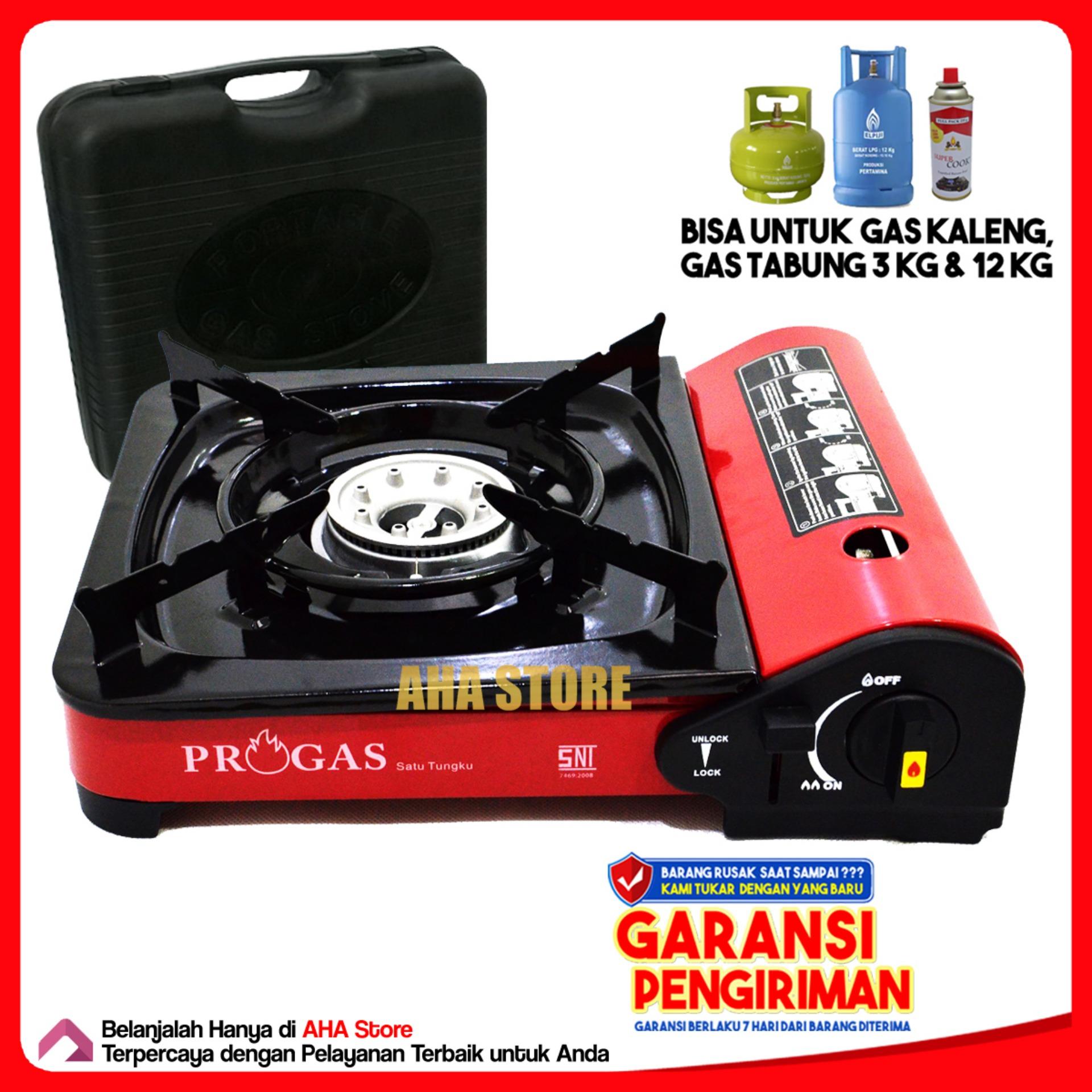Progas Kompor Gas Portable 2 IN 1