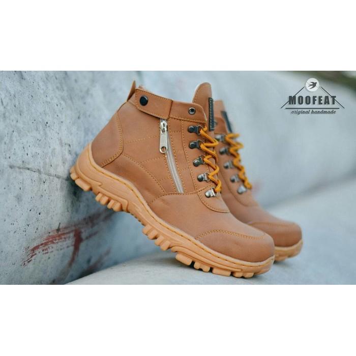 SEPATU BOOTS PRIA SAFETY MOOFEAT ELASTICO ORIGINAL MOOFEAT
