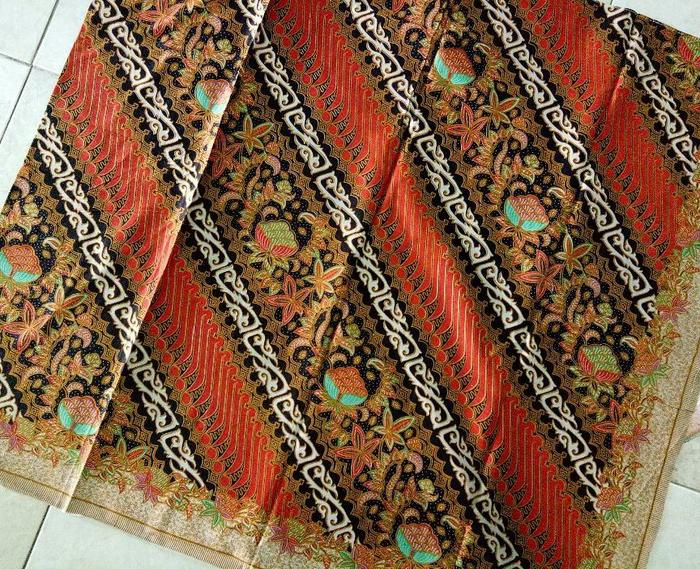Kain batik solo parang baris merah