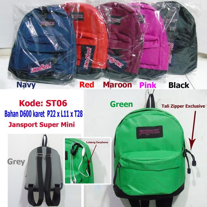 Grosiran Jansport Mini ST06 | Tas Ransel Wanita | Tas Sekolah Anak