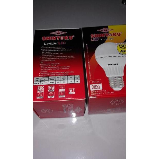 LAMPU DC SHINYOKU LED KONE 5W - ELEKTROZONE