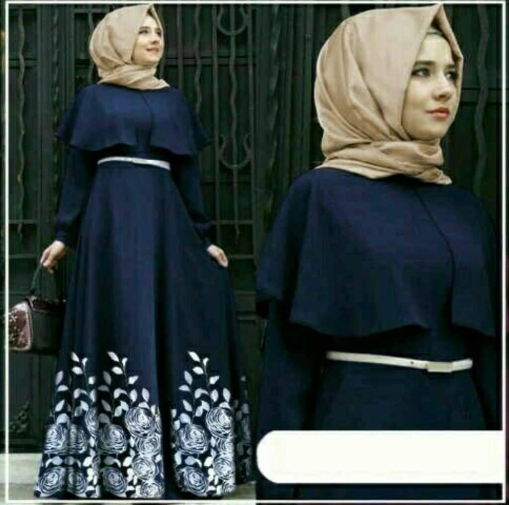 COUPLELOVER-BUSANA MUSLIM WANITA HIJAB ANDIANI ROSE -L ALLSIZE | FASHION WANITA | MUSLIM WEAR | LONG DRESS MUSLIMAH