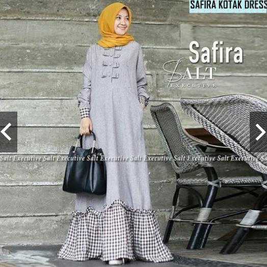 MoslemWear Fashion Busana kondangan Muslimah muslim Wanita - Gamis Pesta Casual Formal Kantor Kerja Wanita Supernova mix Katun Kotak - Kebaya Modern - Gaun Pesta Party Maxi dress remaja - Hijab Jilbab Batik - ihsafira