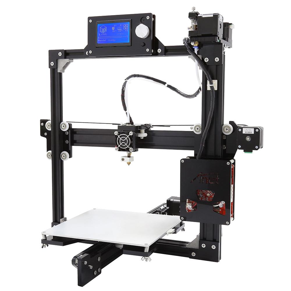 Anet A2 Plus Aluminum Metal 3D Three-dimensional DIY Printer with TF Card Off-line Printing / Optional LCD DisplayUK PLUG