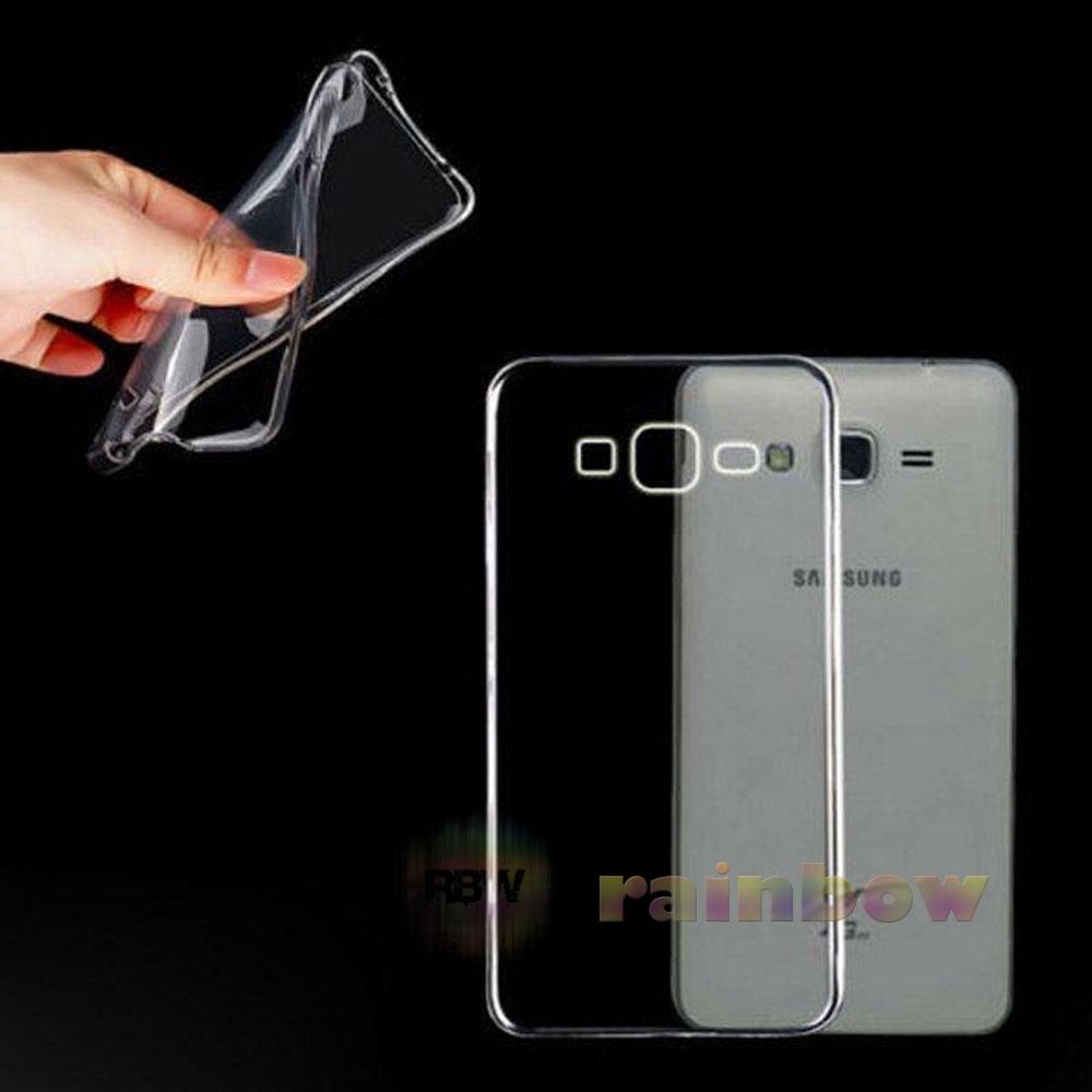 Ume Ultrathin Samsung Galaxy Core 2 G355H Ultrathin Jelly Air Back Case 0.3mm / Silicone Soft Case / Casing Hp Lentur / Silikon Samsung G355 / Casing Samsung Core2 / Ultrathin samsung G355 - Pure Clear