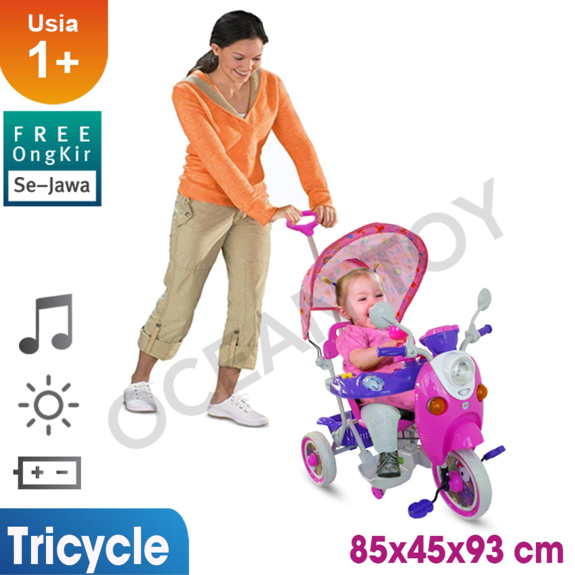 100% Gratis Ongkir Se-Jawa Sepeda Roda Tiga Mainan Anak T05