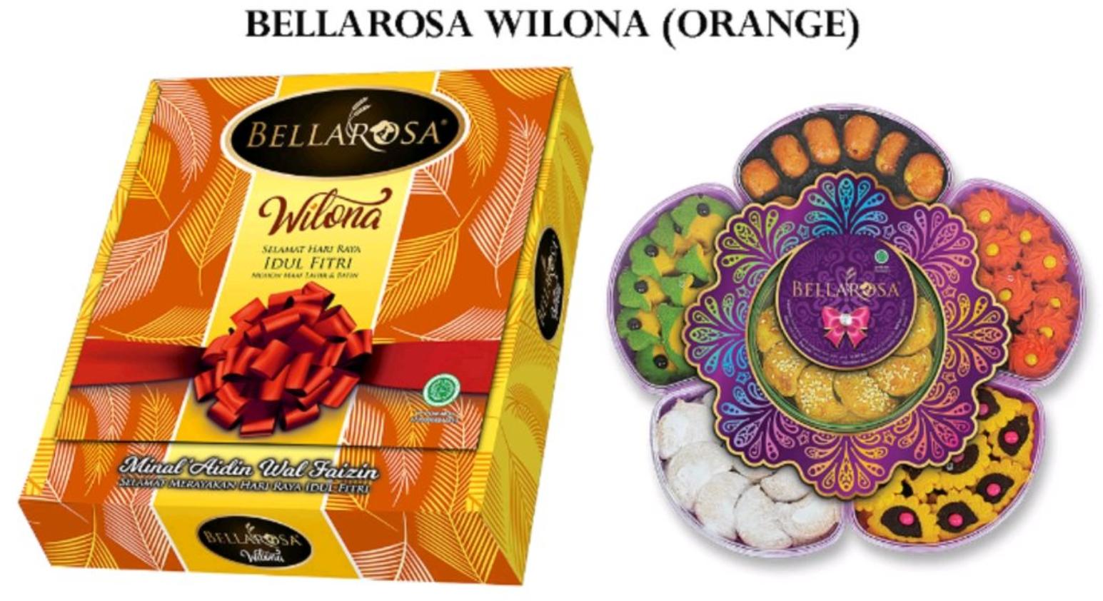 PAKET KUE LEBARAN BELLAROSA WILONA
