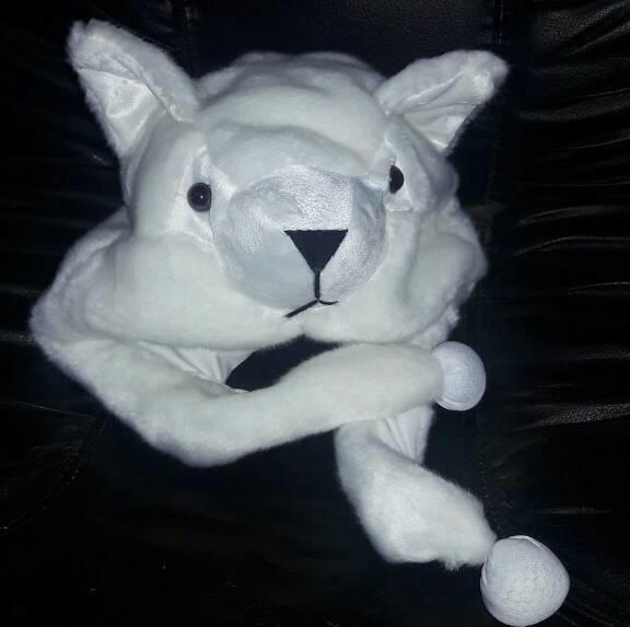 kucing anggora peak nose animal hat topi boneka PROMO