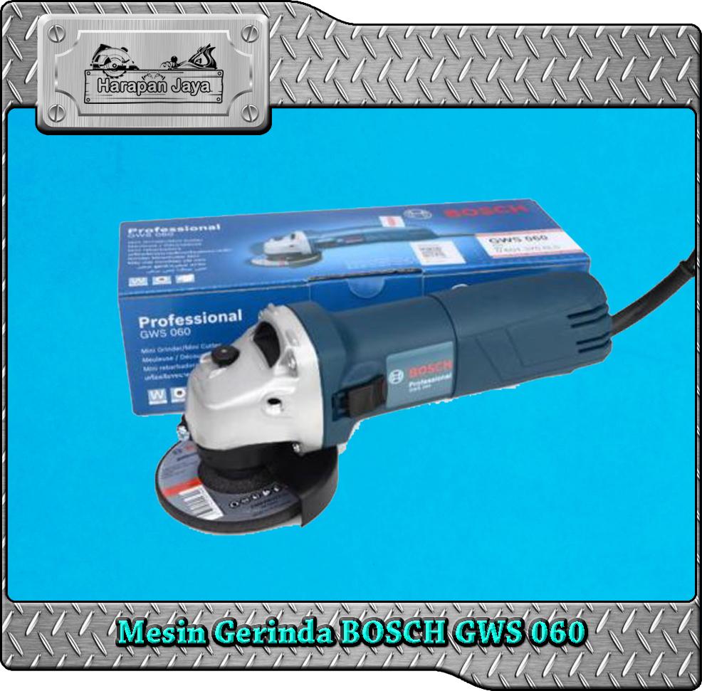 Mesin Gerinda Tangan BOSCH GWS 060 - Mesin Gerinda 4inch - Gurinda GWS060