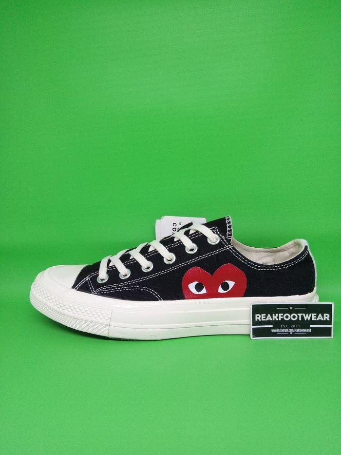 CONVERSE ALL STAR CHUCK TAYLOR 70S OX X CDG LOW (FOTO ASLI)