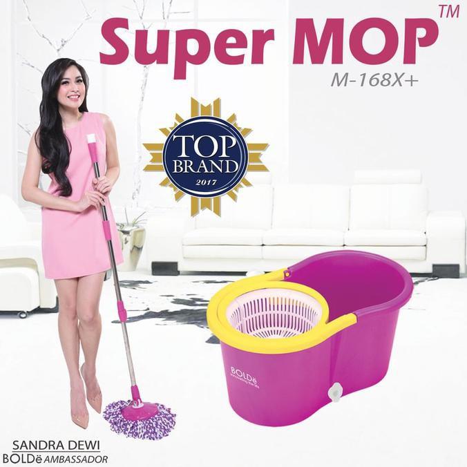 SUPER MOP ALAT PENGEPEL LANTAI SUPERMOP M168X+ BOTOL PEWANGI PEL MODRN FWANITA 001XOIX