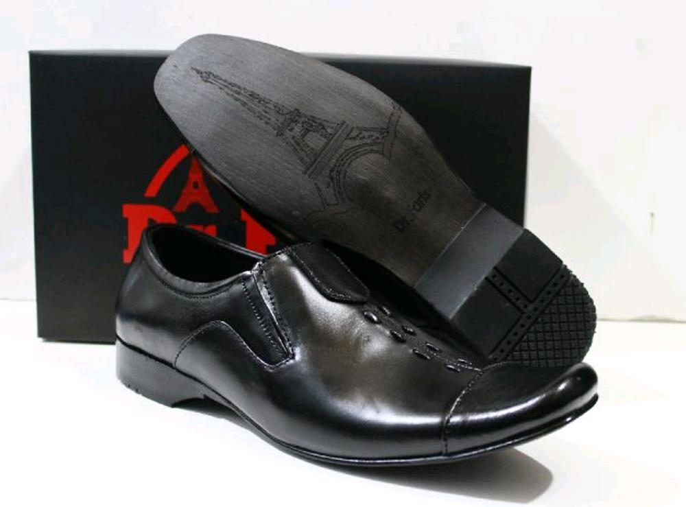 Promo ORIGINAL DR FARIS PANTOFEL BLACK KULIT ASLI - SEPATU FORMAL PRIA KERJA KANTOR KARIR RESMI KULIAH - MURAH MERIAH PROMO MEWAH Diskon
