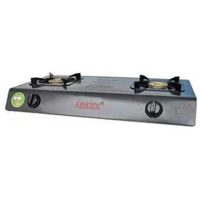 Airlux Kompor Gas 2 Tungku Gc-2202T - Lapisan Teflon - 5Hncem