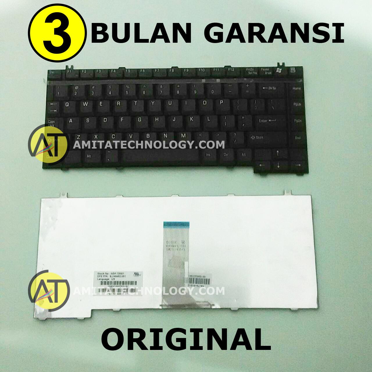 Keyboard Laptop ORIGINAL Toshiba Satellite A100 A105 A110 A130 A135