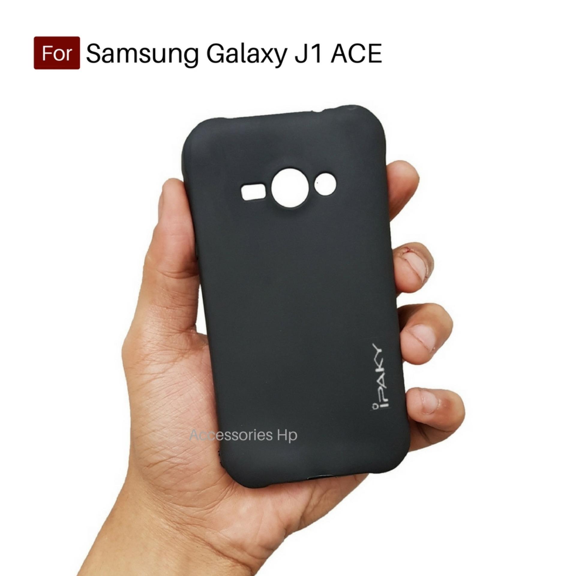 Accessories Hp iPaky Super Slim Matte Anti Fingerprint Hybrid Case For Samsung Galaxy J1 Ace - Black