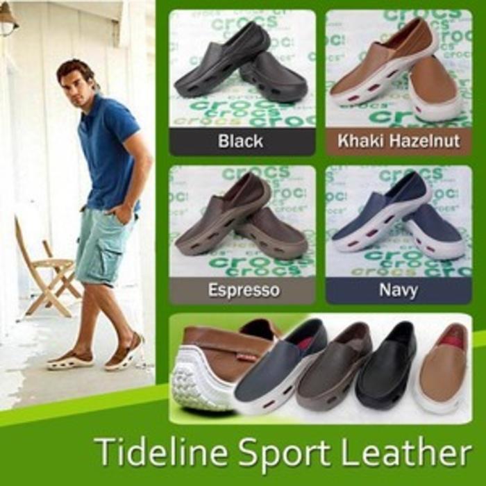 CROCS TIDELINE SPORT LEATHER