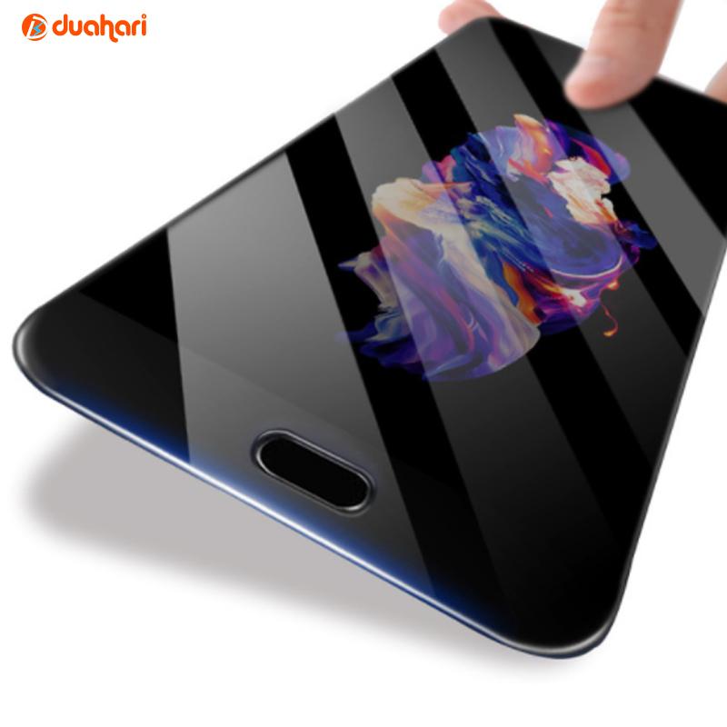 Tempered Glass Vivo V7 Plus Full Cover 4D Anti Gores Screen Protector Screen Guard Pelindung Layar Putih White