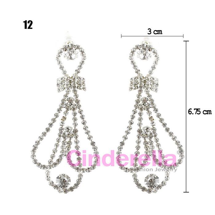 Anting Hijab Earrings Pesta Aksesoris Wanita Cantik Murah Wanita Korea