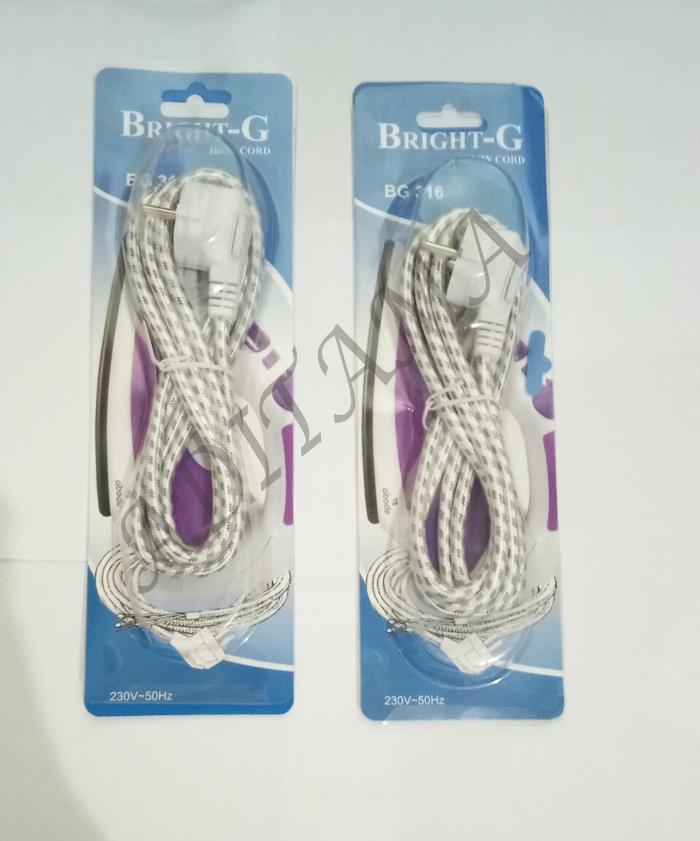 PROMO KABEL SETRIKA ARDE BRIGHT-G 1,6M/ KABEL GOSOKAN BRIGHT G ARDE 1,6METER TERLARIS