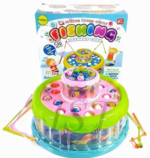 Fishing Game BIrthday Cake No. 050 / Mainan Pancingan Ikan
