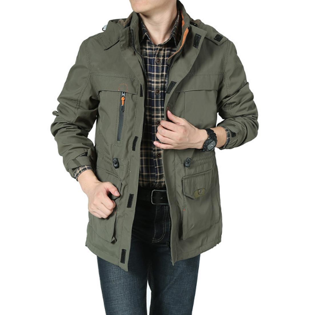 Jaket Parka Jeep Hijau Army. Hoodie/Kupluk bisa Lepas pasang. Jacket Gunung Pria Murah Bola Distro Bandung PROMO LAZADA