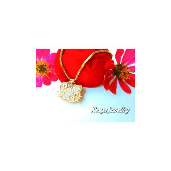 Kalung Hello Kitty Imut ~ Lapis Emas €¦