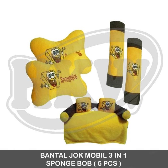 Bantal 3 In 1 Sponge Bob Mobil Jimny Katana