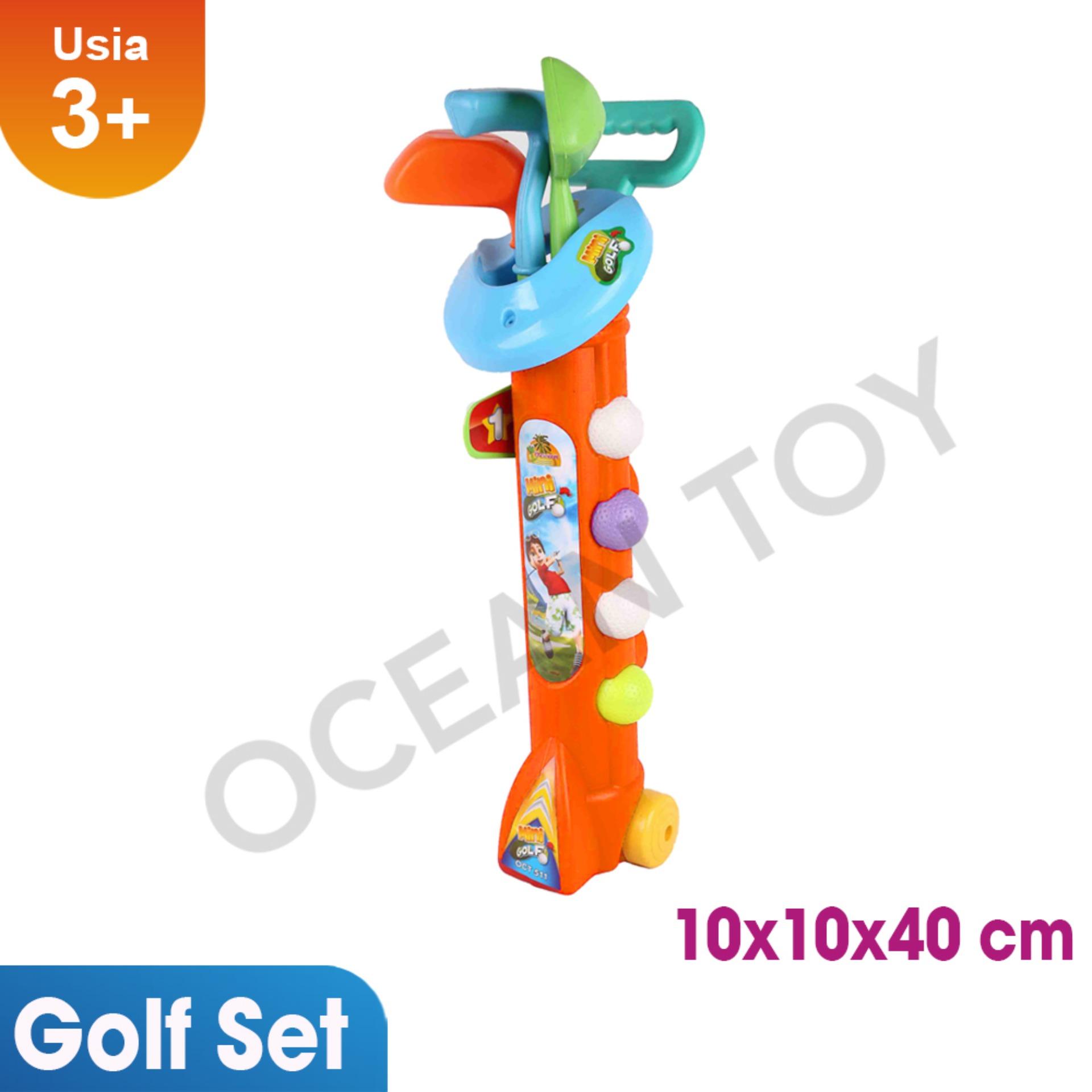 Ocean Toy Golf Set Jaring Mainan Edukasi Anak - OCT511 - Orange