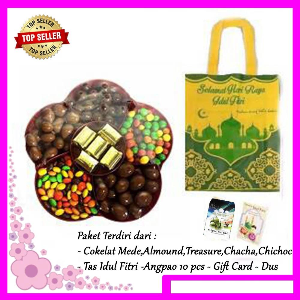 Paket Lebaran Idul Fitri Cokelat Full Delfi & Tas Idul Fitri FREE Gift Card Lebaran Coklat Delfi