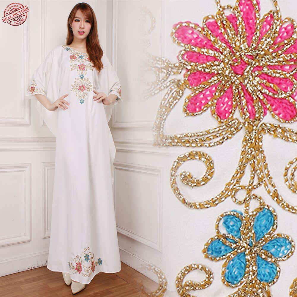 Shining Collection Baju Gamis Nawavi Maxi Jumbo Longdress Muslim Wanita