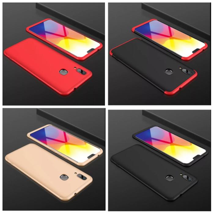 Case Vivo V9 2018 New Hard Full Body 360 Casing Cover 3 in 1