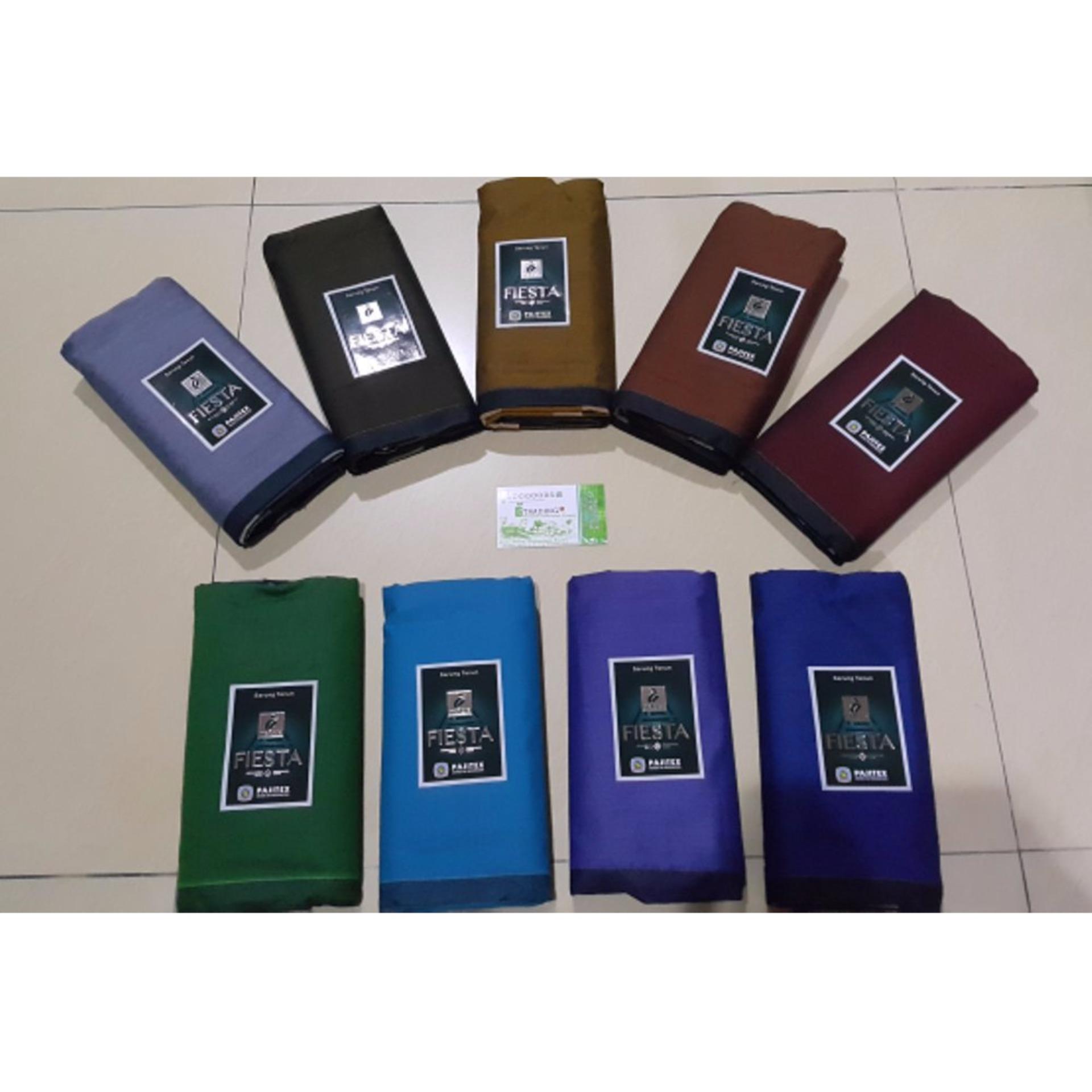 Sarung Mangga / Sarung Tenun Mangga Fiesta Polos Warna - Random
