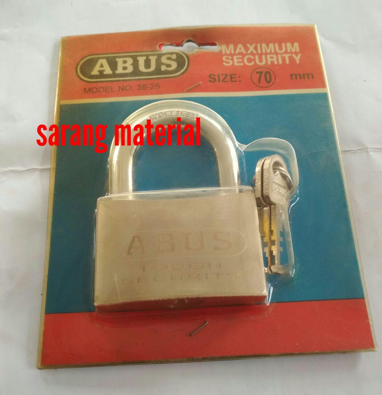 GEMBOK ABUS LEHER PENDEK 70 MM