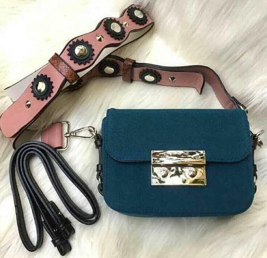 Tas zara double look leather original 100%