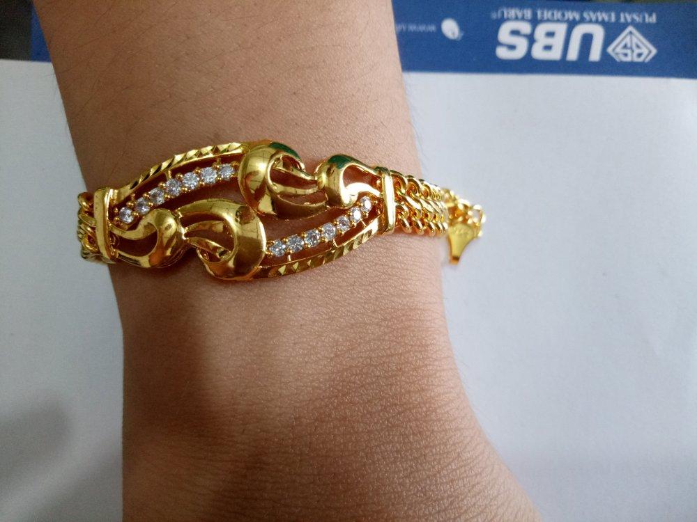 Gelang Emas Asli Kadar 875 - Berat 10 Gram