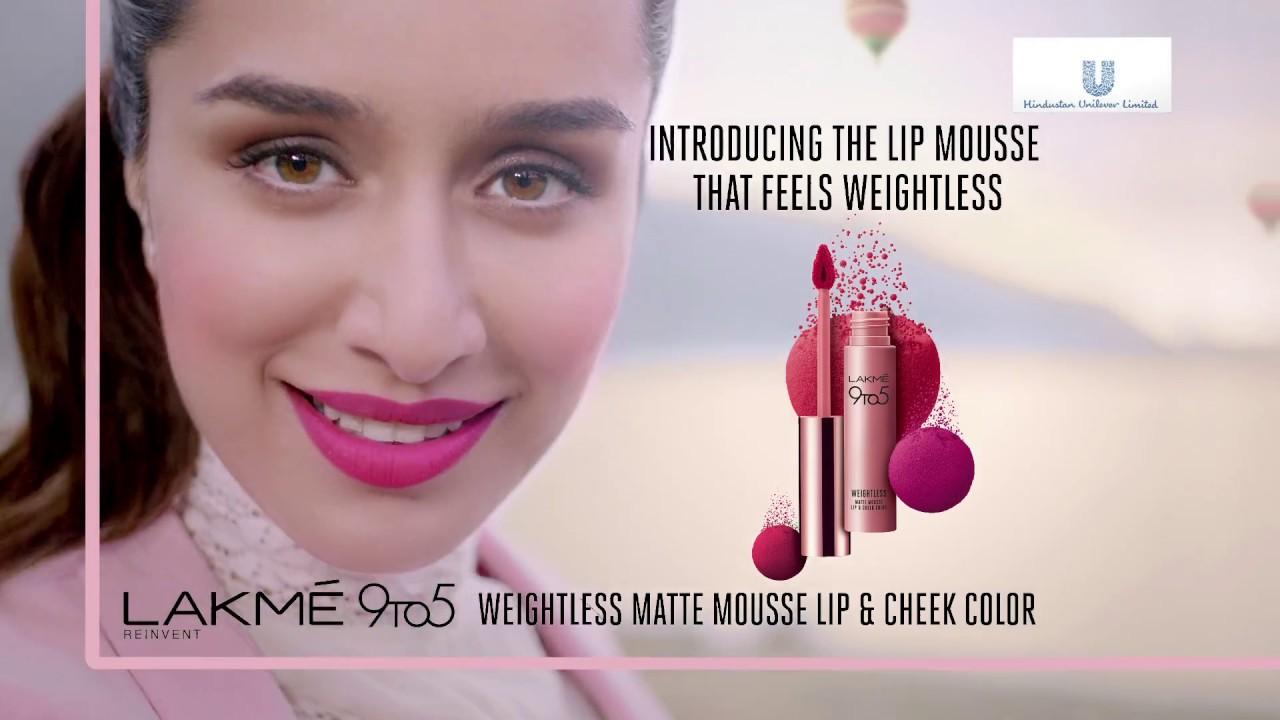 Lakme 9to5 Weightless Mousse Lip & Cheek Color Fuchsia Suede