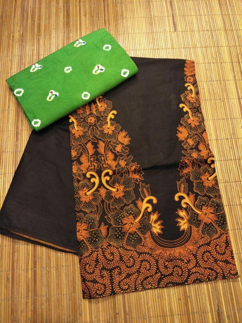 batik kombinasi tumpal+jumputan (jarik solo)