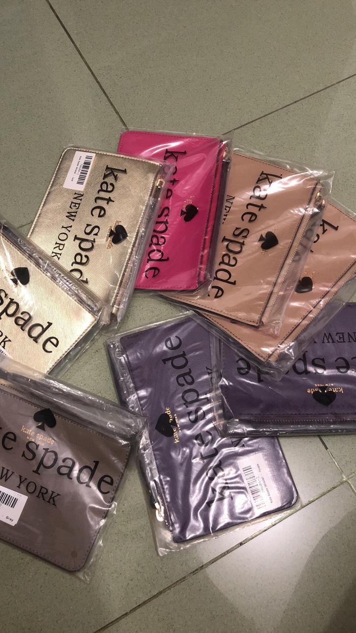 PROMO TERBATAS!!! kate spade wristlet cedar slim bee