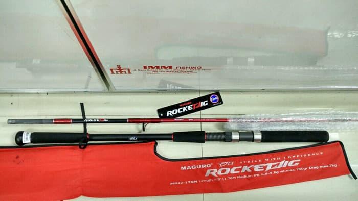 BEST SELLER!!! Joran Laut MAGURO Rocket Jig 176 PE 1.5-4 - GuVvtZ