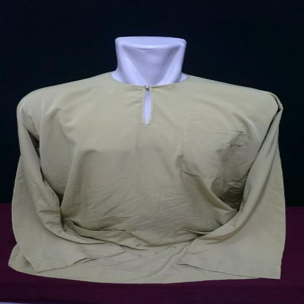 Baju melayu pria size XL warna Hijau Panjang badan 80cm Lebar dada 63cm Panjang tangan 60cm