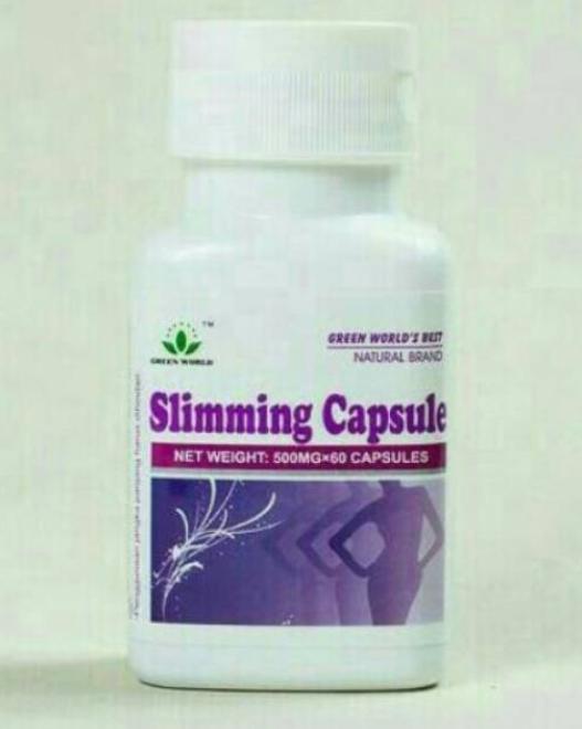 SLIMMING CAPSULE GREEN WORLD BERBPOM TI1243471716 / OBAT KURUS/ OBAT PELANGSING