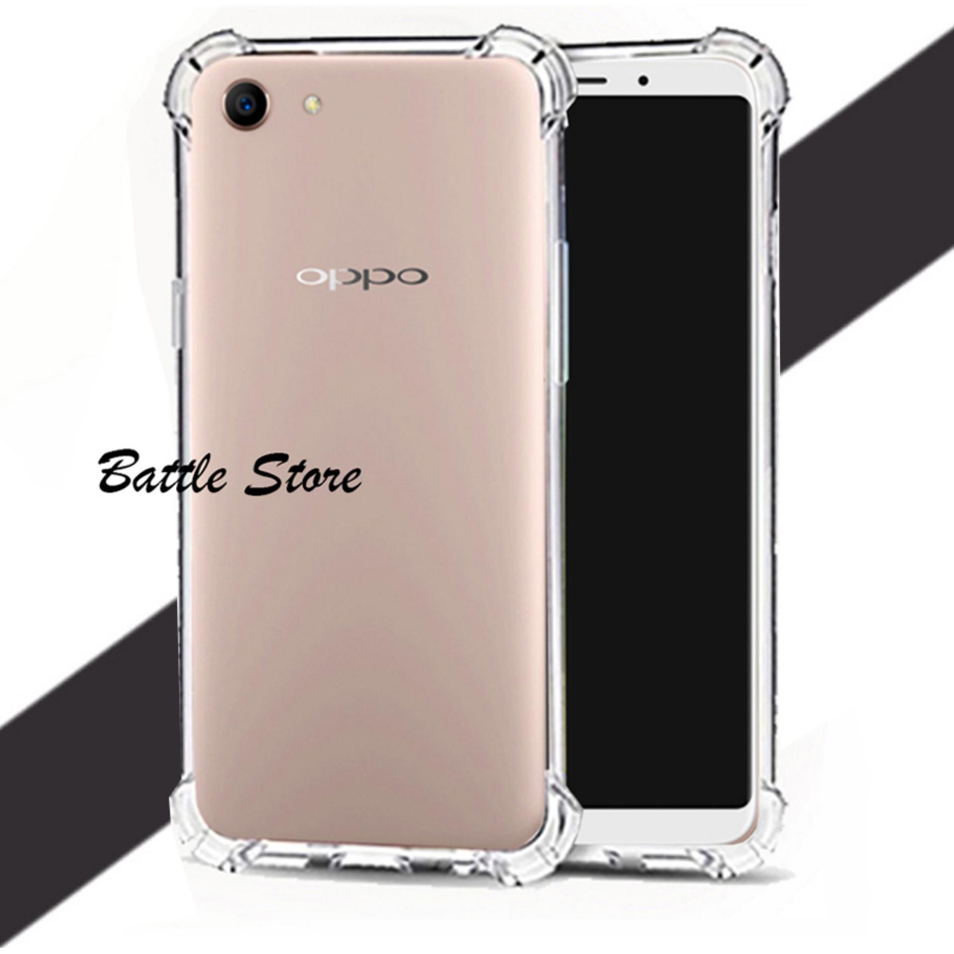 Case Anti Crack / Case Anti Shock Elegant Softcase For Oppo A83 2018 - Bening