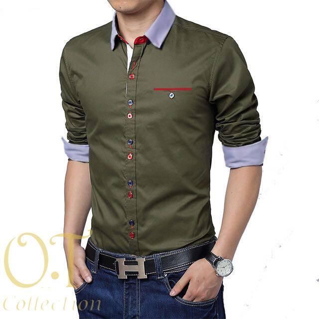 Popuri Fashion Kemeja Pria Gregorio Lengan Panjang Katun Stretch Baju Cowok Formal Kem Casual Murah Atasan Laki Terbaru Kemej Kekinian Cowo Lakilaki Kemejs Baju Pria Kemeja Cowok Laki-laki Baju Pria Kemeja Formal Baju Formal Kemeja Casual Hem Pria Lelaki